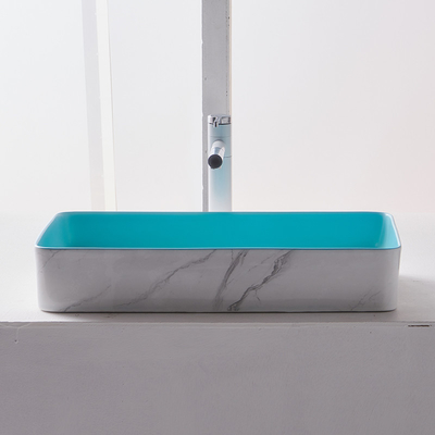 Modern Countertop Sanitary Ware Basin Ceramic Bathroom Pedestal Sink