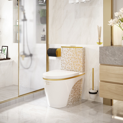 Water Saving Siphonic One Piece Toilet Sanitary Wares Bathroom Sets