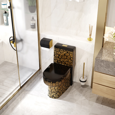 Floor Mounted 3L 6L 1 Piece Comfort Height Toilet  Super Swirl Flush