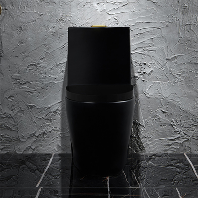 Ceramic Washdown Round Sanitary Ware Toilet 1 Piece Royal Style