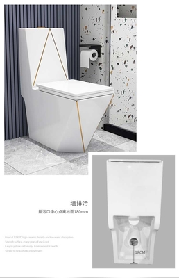 Square Diamond Sanitary Ware Toilet