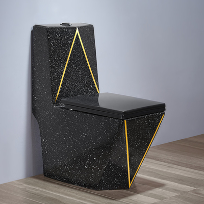 Dual Flushing Flowrate 3L 6L WC Toilet Bowl One Piece Structure