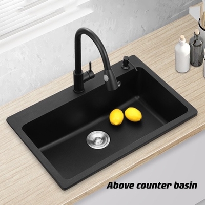 Single Bowl SS201 SS304 Undermount Kitchen Sink 3D Model Design