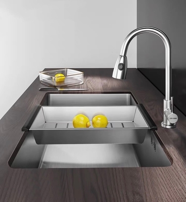 9L Rectangular Stainless Steel Kitchen Basin Under Counter Sink