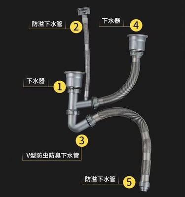 Square 680*450mm Undermount Bar Sink Double Bowl For Kitchen Laundry