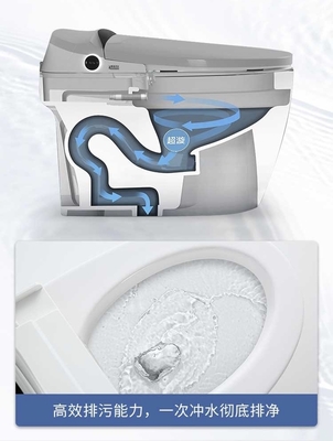 3L 6L Floor Mounted Smart Toilet Remote Control Siphonic Flushing