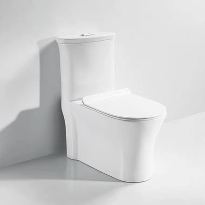 Green Ceramic Washdown Bathrooms Toilets Square Diamond Shape