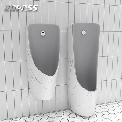 340*270*750mm WC Wall Mounted Urinal Toilet For Men Sanitary Ware