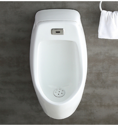 Gravity Flushing Wall Hung Urinal Bowl Top Spud For Male Or Kid