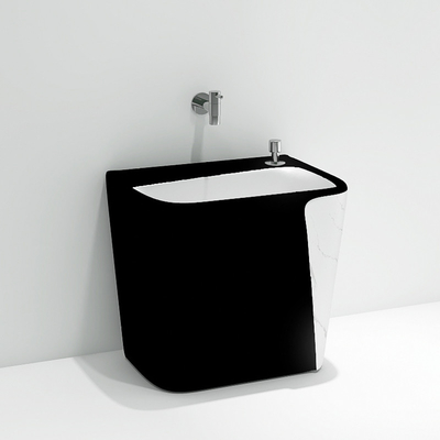 rectangular Ceramic Mop Sink Blue Black Pink Light Grey Green color