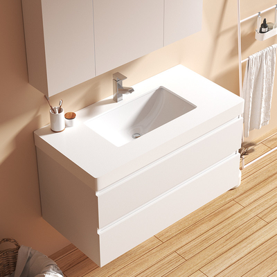 Plasticity Solid Wood Bathroom Cabinets
