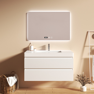 Plasticity Solid Wood Bathroom Cabinets