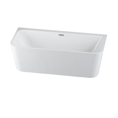 White Acrylic Free Standing Bathtubs SPA Whirlpool Air Massage