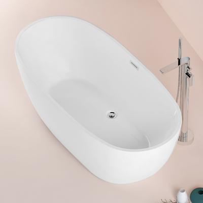 1700*790*580*440mm Freestanding Soaking Acrylic Bathtub SPA Whirlpool