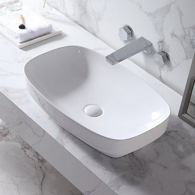 3D Model Ceramic Hand Wash Basin Sanitary Ware Bathroom Sink