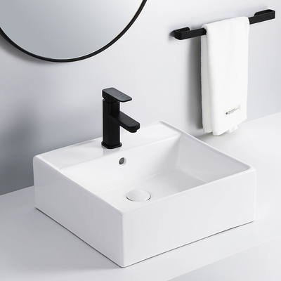 460*460*160mm Bathroom Counter Top Basins Small Size Vanity sinks