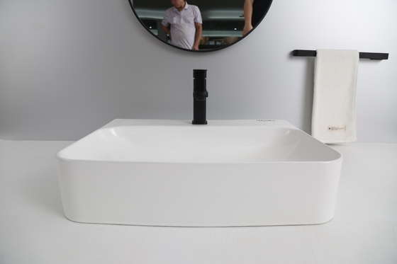 Countertop Mounted Sanitary Ware Basin For Hotel Home Bathroom