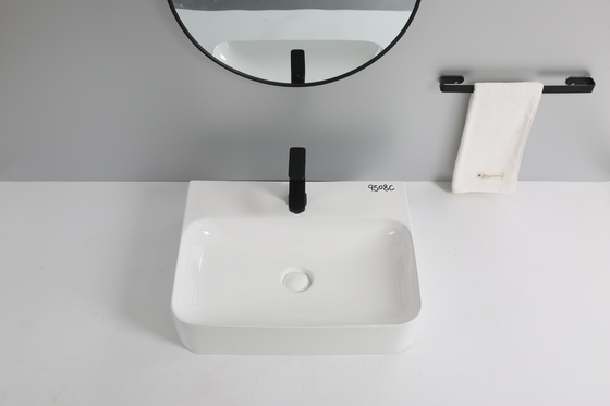 Countertop Mounted Sanitary Ware Basin For Hotel Home Bathroom