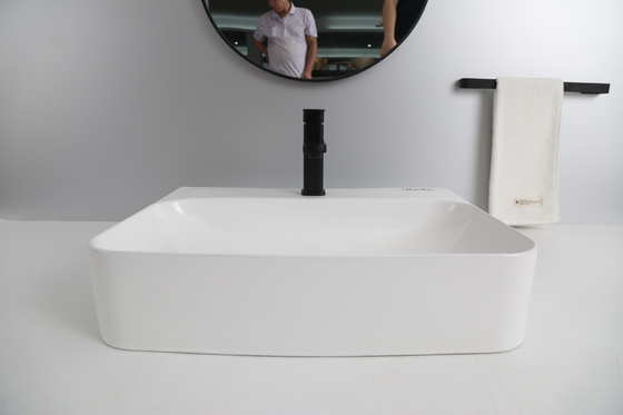 Countertop Mounted Sanitary Ware Basin For Hotel Home Bathroom