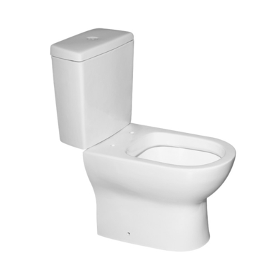 3L 6L Flowrate Two Piece Dual Flush Toilet White WC Bathroom Bidet