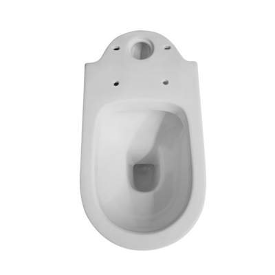3L 6L Flowrate Two Piece Dual Flush Toilet White WC Bathroom Bidet