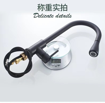 Pull Out 304 Sanitary Ware Faucet Hot And Cold Water Kitchen Tap
