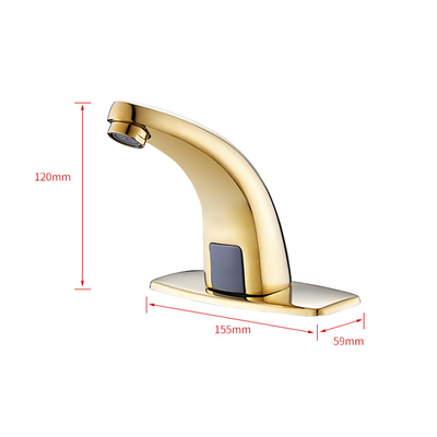 OEM ODM Smart Touchless Bathroom Faucet Hygiene Automatic Sensor