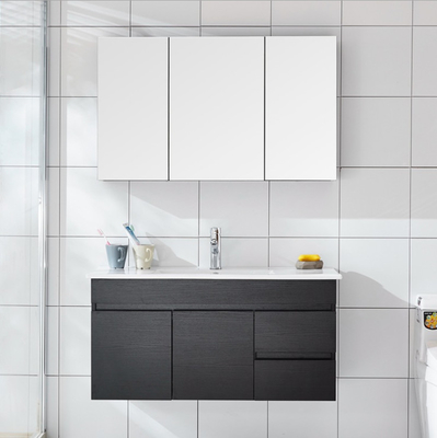 Plasticity Solid Wood Bathroom Cabinets For Hotel Villa Apartment