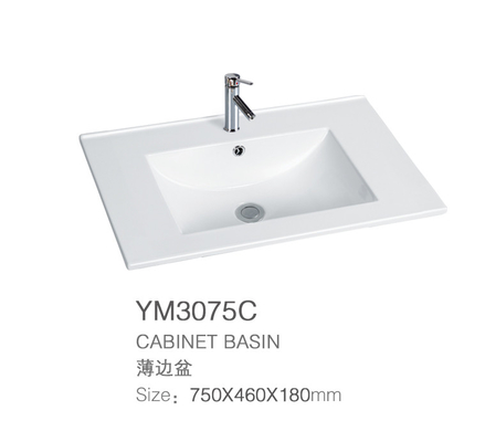 New Style Hotel Bathroom Table Counter Top Basin Modern Ceramic Hand Wash Basin Professional Ceramic Basin