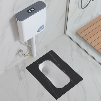 Modern Sintered Stone Squatting WC Pan Easy To Clean Durable Sanitary